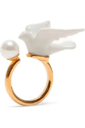 ANDRES GALLARDO Ring mit Taubendetail