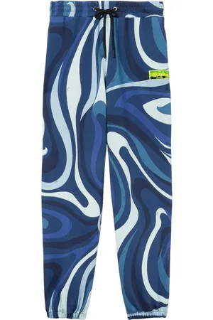 Puccini Jogginghose mit Marmo-Print