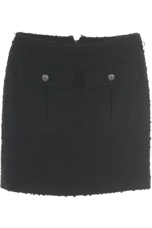 CHANEL 1986-1988 Minirock aus Tweed