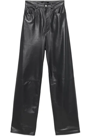 Fabiana Filippi Lederhose mit geradem Bein