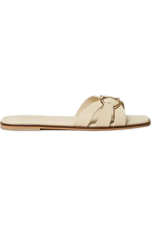 Twin-Set Pantoletten mit Logo-Schnalle