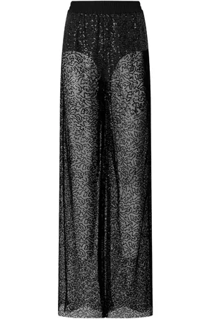 Pinko Weite Paillettenhose
