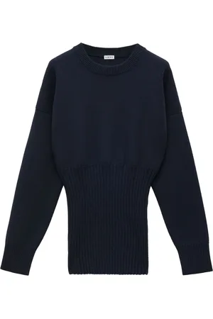 Loewe Pullover mit Logo-Patch
