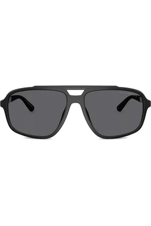 Emporio Armani Sonnenbrille mit eckigem Gestell