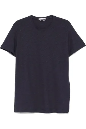 D.A. Daniele Alessandrini T-Shirt mit Slub-Struktur