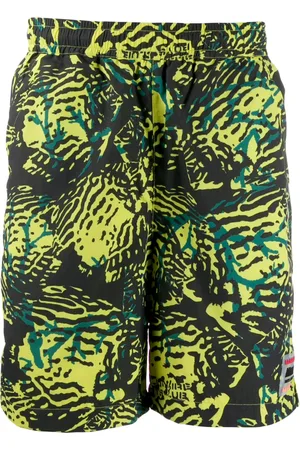 Billionaire Boys Club Badeshorts mit Dschungel-Print