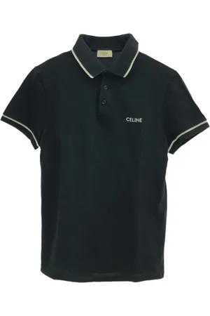Céline 2010s Poloshirt mit Logo-Stickerei