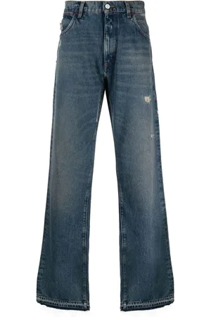 AMISH Gerade Jeans im Distressed-Look