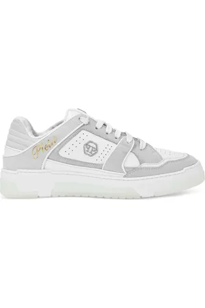 Philipp Plein Sneakers mit Ledereinsätzen