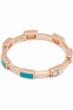 ANAPSARA 18kt Rotgoldring mit Diamanten