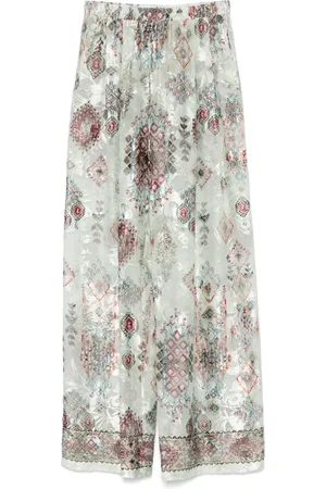 ERMANNO SCERVINO Hose mit grafischem Print