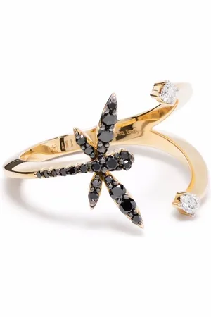 ANAPSARA 18kt Gelbgoldring mit Diamanten