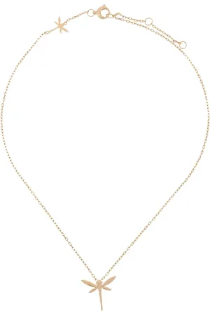 ANAPSARA 18kt Gelbgoldhalskette mit Diamanten