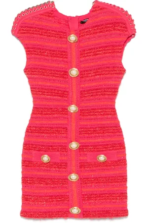Balmain Minikleid aus Tweed