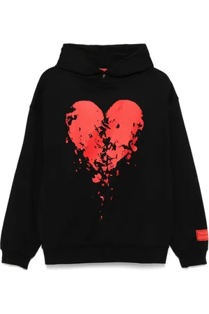 Vision Of Super Hoodie mit Herz-Print