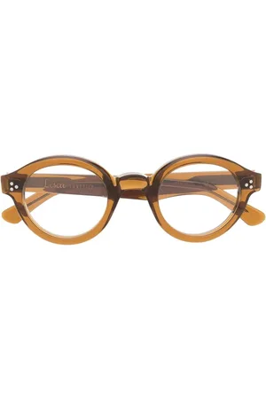 LESCA Brille mit rundem Gestell