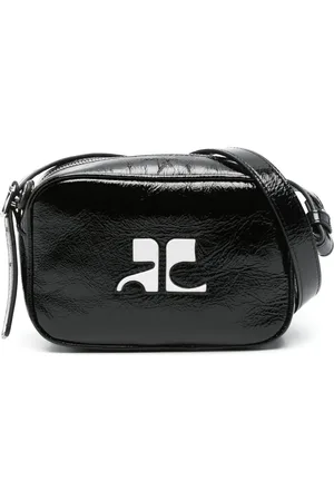 Courrèges Reedition Naplack Umhängetasche