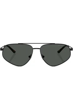 Emporio Armani Sonnenbrille mit geometrischem Gestell