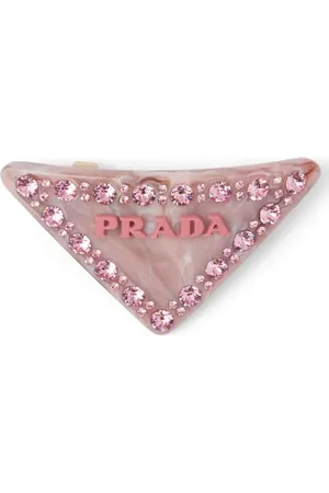 Prada Haarspange mit Logo