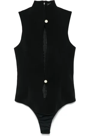 MUGLER Playsuit mit Cut-Outs