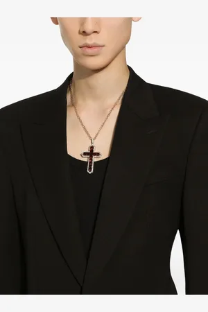 Dolce & Gabbana 18kt Tradition -Anhänger mit Diamanten und Granat