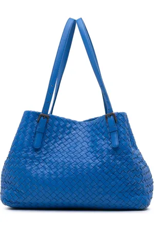 Bottega Veneta 2012-2024 mittelgroßer Intrecciato Cesta Tote Bag aus Nappaleder