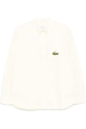 Lacoste Hemd mit Logo-Patch