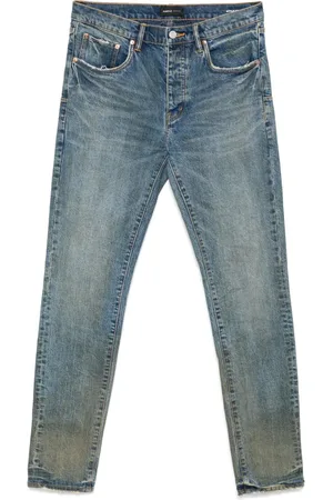 Purple Brand Cracked Bronze Jeans