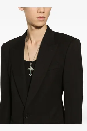 Dolce & Gabbana 18kt Tradition Gold-Anhänger mit Diamanten und Smaragd