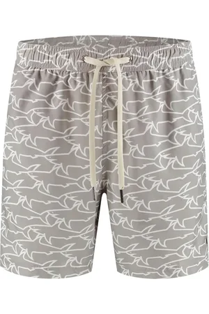 Paul & Shark Badeshorts mit Hai-Print
