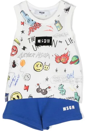 Msgm Set aus Trägershirt und Shorts