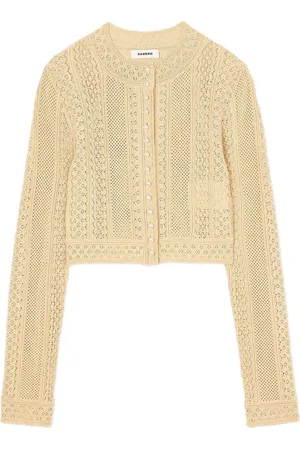 Sandro Cardigan mit Kristallen