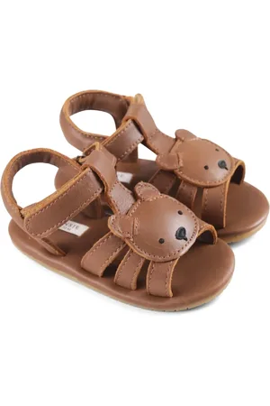 Donsje Sandalen mit Bärengesicht