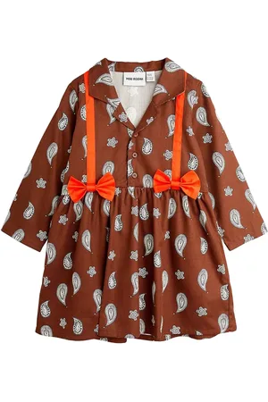 Mini Rodini Kleid mit Paisley-Print