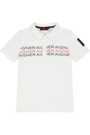 Aigner Poloshirt mit Logo-Print
