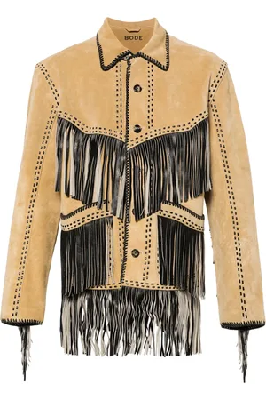 BODE Appalachian Wildlederjacke mit Fransen