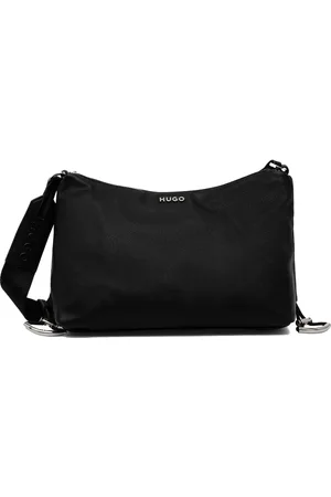 HUGO BOSS Schultertasche mit Logo-Schild