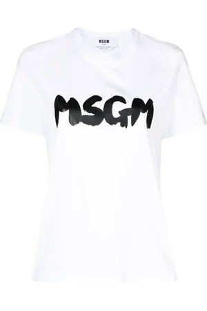 Msgm T-Shirt mit Logo-Print
