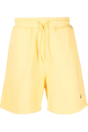 Drôle de Monsieur Shorts mit Logo-Patch