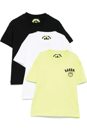BARROW T-Shirts mit Logo-Print (3er-Set)