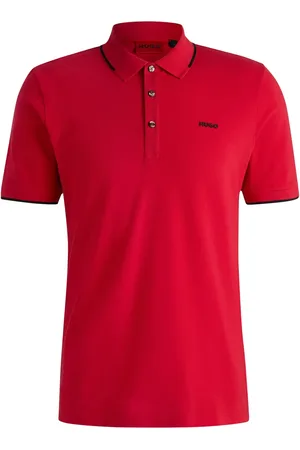 HUGO BOSS Poloshirt mit Logo-Print