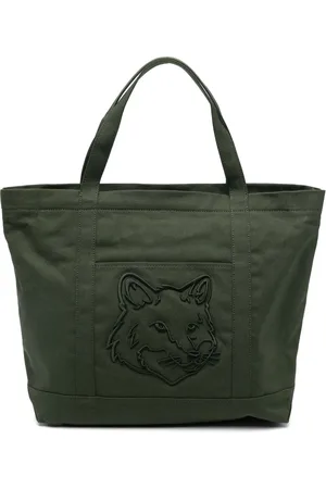 Maison Kitsuné Große Fox Head Tote Bag