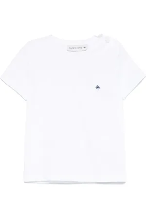 Manuel Ritz T-Shirt mit Logo-Stickerei