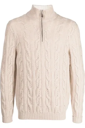 N.PEAL Pullover mit Zopfmuster