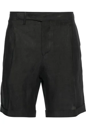 BRIGLIA Klassische Leinenshorts