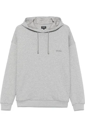 Ermenegildo Zegna Hoodie mit Logo-Stickerei