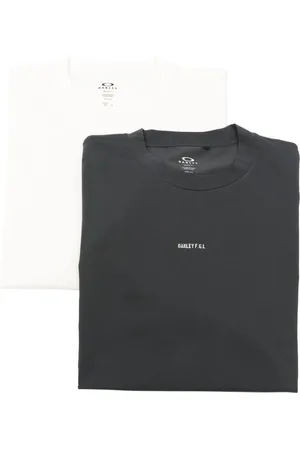 Oakley T-Shirt mit Logo-Print (2er-Set)