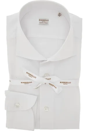 Borriello Klassisches Twill-Hemd