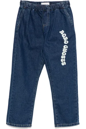 Bobo Choses Jeans mit welligem Logo