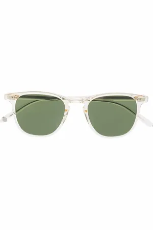 GARRETT LEIGHT Eckige Brooks Sonnenbrille